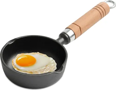 Produktbild von Mini-Pfanne mit Antihaftbeschichtung - Tragbar - 1 Stück - 13 cm