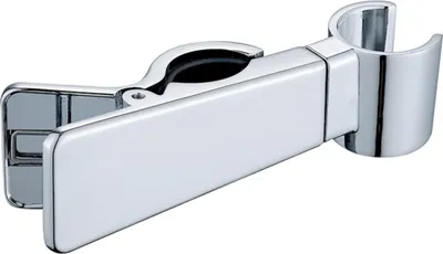 Obrázok produktu pre INF Univerzálny strieborný držiak sprchovej hlavice zo zliatiny zinku, 18-25 mm