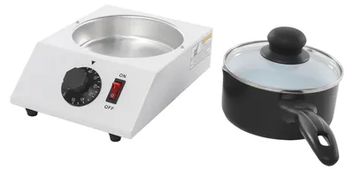 Produktbild von Schokoladenschmelzer - Elektrisches Temperiergerät 1 kg - Temperatur 30–85°C einstellbar - 220–230V EU-Stecker - Glasdeckel - Schnelles gleichmäßiges Schmelzen