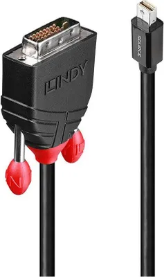 Immagine prodotto di LINDY Mini-DisplayPort an DVI-D Kabel schwarz 1m