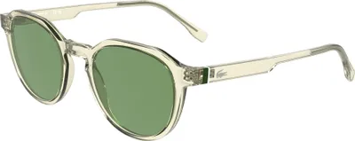 Zdjęcie produktu dla Okulary przeciwsłoneczne męskie Lacoste L6052S N Transparent yellow 51/21/145