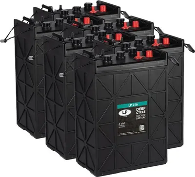 Zdjęcie produktu dla 6x akumulator trakcyjny Landport LP L16 6V 420Ah Deep Cycle (36V)
