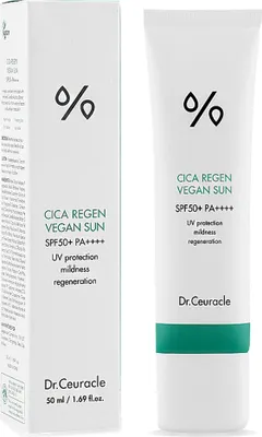 Immagine prodotto di Dr.Ceuracle - Cica Regen Vegan Sun, 50ml - crema viso lenitiva