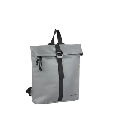 Produktbild von New Rebels Reflect Los Angeles Silver Mini Rolltop Rucksack