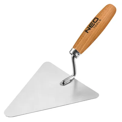 Immagine prodotto di NEO TOOLS Cazzuola triangolare, 180 mm, manico in legno
