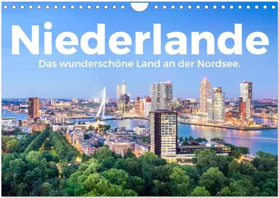 Produktbild von Niederlande - Das wunderschöne Land an der Nordsee. (Wandkalender 2026 DIN A4 quer), CALVENDO Monatskalender