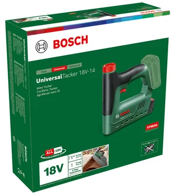 Image de Bosch UniversalTacker 18V-14 - Nagelpistole/Tacker - schnurlos - ohne Batterie - 18 V (06032A7000)