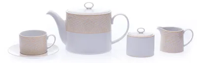 Produktbild von Victoria, Teeservice, 15 S., Aurum, Porzellan Leander