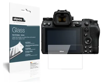 Obrázok produktu pre 1x ochranná fólia pre Nikon Z 7II - Anti-Shock 9H Film dipos Glass Plastic Glass