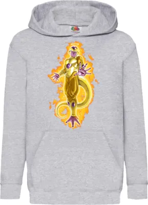 Immagine prodotto di Felpe con cappuccio per bambini Dragon Anime Manga Ball Z 08, 9-11 Jahr - 140 / Gris