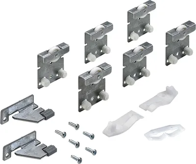 Produktbild von Hettich Schiebetürbeschlag Top Line 27 / 026083 3-türig Türbreite ab 500mm - 26083