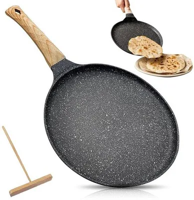 Obrázek produktu pro Pánev na palačinky s nepřilnavým povrchem, 24 cm, ideální na snídani