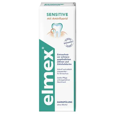 Immagine prodotto di Elmex Sensitive risciacquo dentale confezione da 3 pezzi da 1200 ml