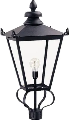 Produktbild von Elstead Wilmslow Außen-Stehleuchte E27 83cm Schwarz,  UK