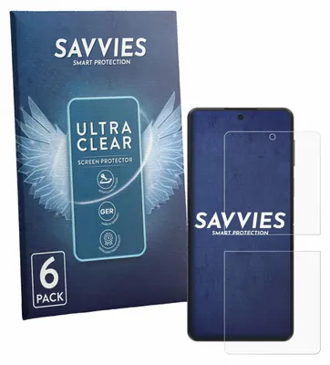 Produktbild von 6x Für Samsung Galaxy Z Flip 8 Schutzfolie Savvies Displayschutz Display Schutz Folie Klar Transparent