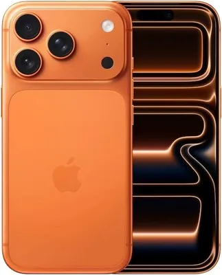 Produktbild von Apple iPhone 17 Pro - 5G Smartphone - Dual-SIM / Interner Speicher 256 GB - Cosmic Orange