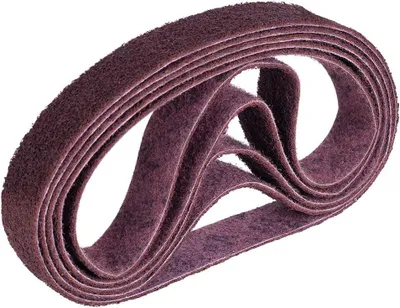 Produktbild von Vlies-Schleifband für Rohrbandschleifer, 40x760 mm, 5 Stück, Körnung 120