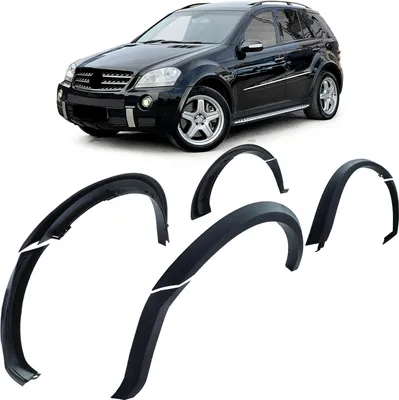 Produktbild von Verbreiterungen Kotflügel Radläufe Set passend für Mercedes ML W164 05-11