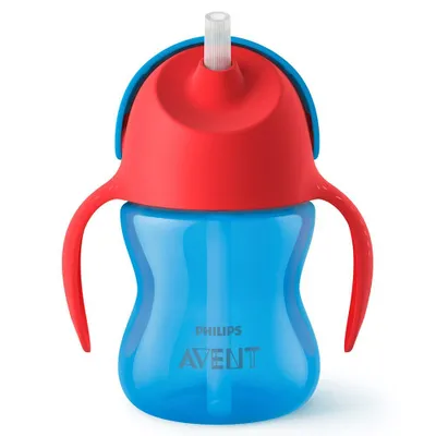 Produktbild von Philips Avent Strohhalm-Becher mit Griffen 200 ml - SCF796/01