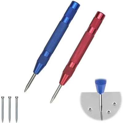 Image de Perforateur en aluminium de 130 mm, avec 3 points de repère et poignée antidérapante