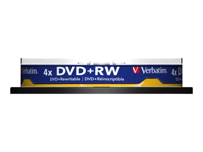 Obrázok produktu pre Verbatim DVD+RW Matt Silver, koláčová krabička