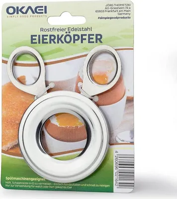 Produktbild von Eierköpfer Edelstahl Eier Öffner Eierschneider Frühstücksei Eieröffner