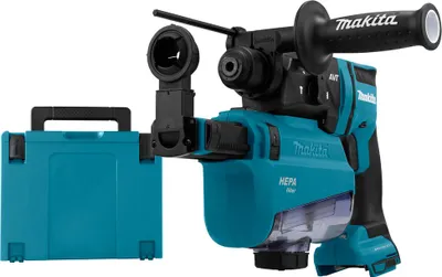 Produktbild von Makita hebr182zwju Akku-Kombi-Bohrhammer 18 V | sds-plus | ohne Akkus und Ladegerät, in Mbox, mit Staubabsaugung - hebr182zwju
