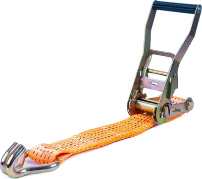 Produktbild von UNITRAILER Spanngurt mit Ratsche 10m 50mm 5t Zurrgurt orange LC 5000 daN Ladungssicherung für LKW Anhänger