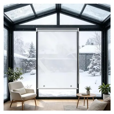 Immagine prodotto di Tenda a rullo trasparente e impermeabile