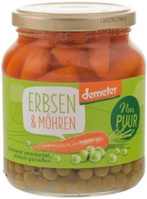 Produktbild von Erbsen & Möhren 350g