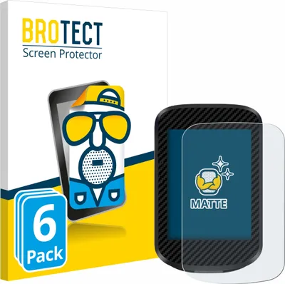 Produktbild von 6x BROTECT Schutzfolie für iGPSPORT BSC300T Displayschutz Displayschutzfolie Folie Matt Entspiegelungsfolie
