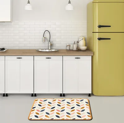 Image de Omgoods - Tapis de bain antidérapant avec motif, 40 x 60 cm