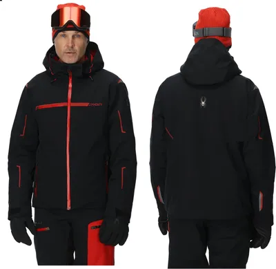 Produktbild von Spyder Titan Jacket Herren Skijacke Winterjacke 38SA075404 BLK5 : L