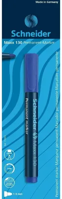 Produktbild von Schneider Permanent-Marker Maxx 130 blau, Blisterkarte mit 1 Stück