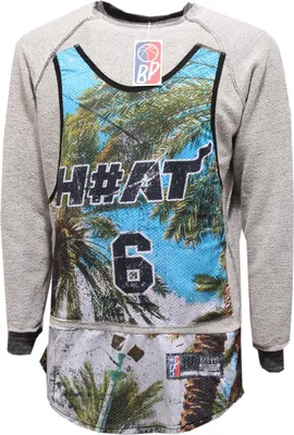 Productafbeelding van 7111P grijze gestreepte trui, BP heren sweater