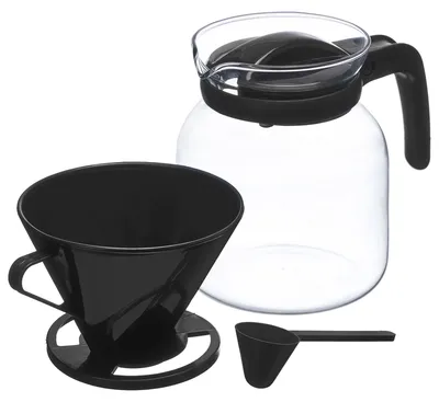 Produktbild von Glaskanne mit Filter und Deckel, 1,2 l