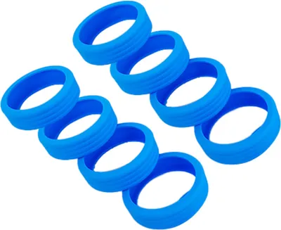 Produktbild von 8PCS -Gepäckkoffer -Räder Decken Sie Silikongeräuschreduzierende Beschützer blau