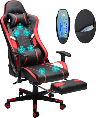 Produktbild von Bürostuhl, Ergonomisches Design, Höhenverstellbar, Schwarz Rot