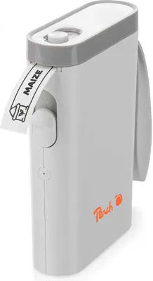 Zdjęcie produktu dla Peach PE110, bezpośrednio termiczny, 203 x 203 DPI, 60 mm/s, Bezprzewodowy, Biały