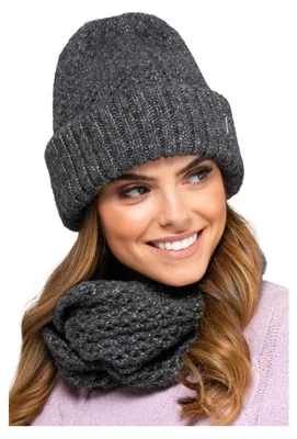 Produktbild von Kamea ARKANSAS Damen Winterkamin Rauchgrau Warm