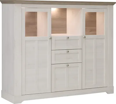 Produktbild von Highboard Standschrank Hochkommode Beistellschrank Schrank "Indianapolis II"