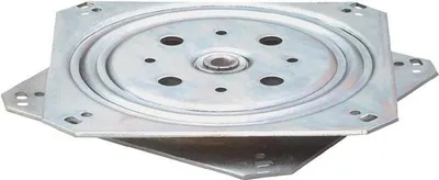 Productafbeelding van BS Rollen: Drukkogelager, plat, 95x70mm, hoogte 19,5mm, staal, verzinkt, draagvermogen 280kg