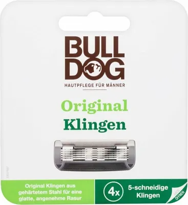 Obrázek produktu pro Břity na Holení Bulldog - Kvalitní 4-Dílná Sada