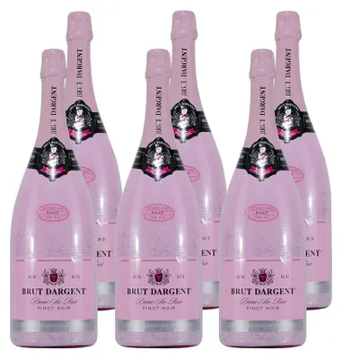 Produktbild von Brut Dargent Pinot Noir Rosé (6 x 1,5L)