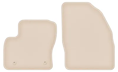 Produktbild von DURBAN Beige Velours-Fußmatten vorne für Ford Kuga MK1 SUV (2011-2013)