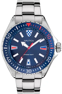 Obrázek produktu pro Nautica NAPCPS904 Stříbrný/ocelový šroubový výlisek
