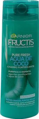 Produktbild von FRUCTIS PURE FRESH stärkendes Kokoswasser-Shampoo 300 ml
