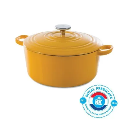 Produktbild von BK Bräter Bourgogne Sunny Yellow - ø 28 cm / 6.7 liter