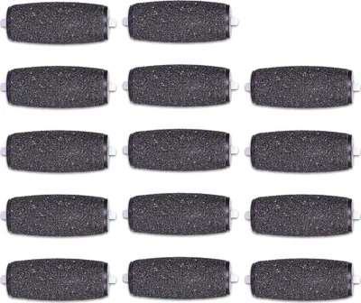 Obrázek produktu pro [14 kusů] Extra hrubé minerální náhradní válečky kompatibilní s náplní Velvet Smooth Callus Remover s diamantovými částicemi