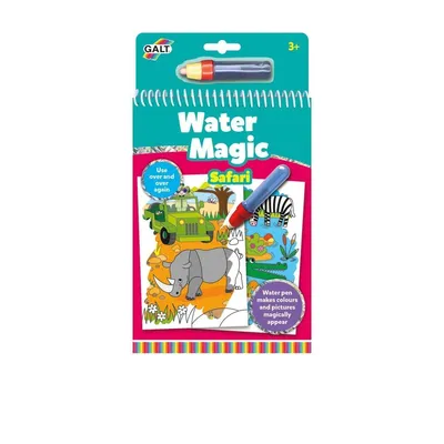 Zdjęcie produktu dla Galt Safari, 6 stron(y), Chłopak, dziewczyna, Marker w zestawie, Zestaw kolorowanek